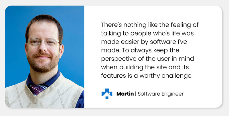 Happy Property Meld employee